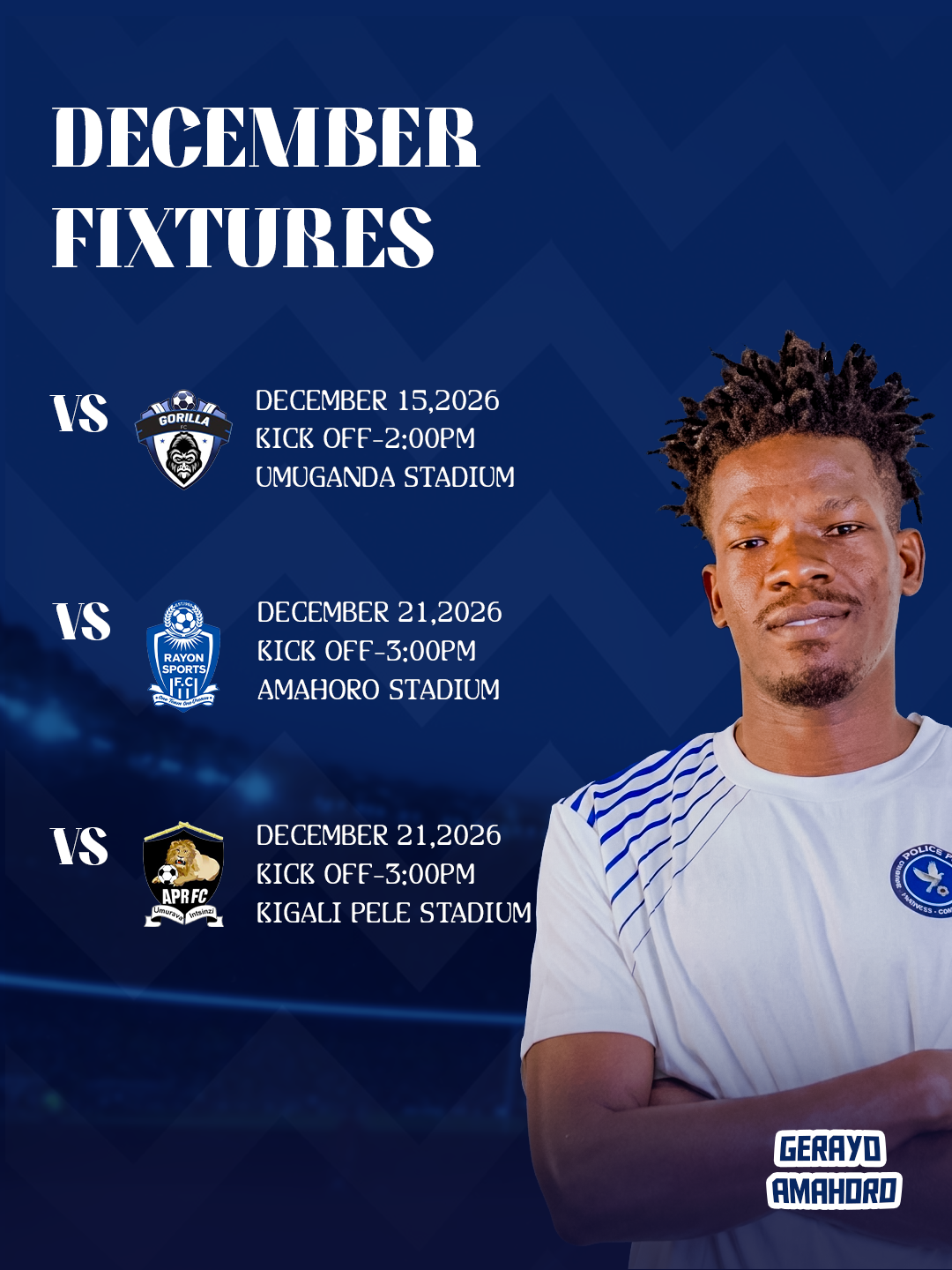 Next Fixtures